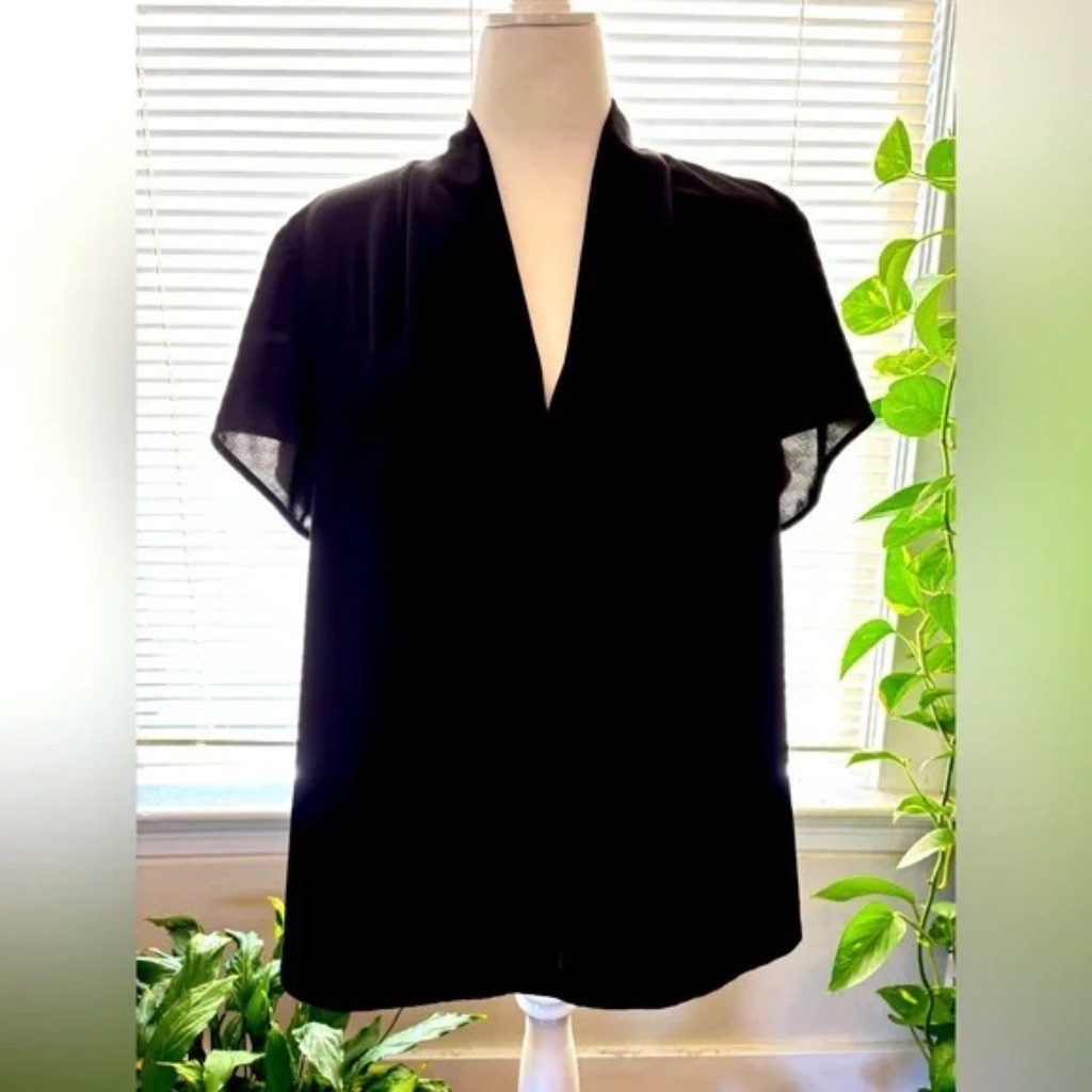 Better-Than-Silk V-Neck Top